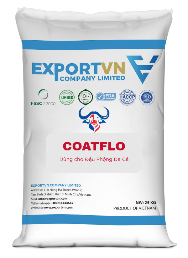 COATFLO đậu phộng da cá