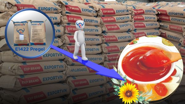 E1422 Pregelatinized cho Sốt Tương Ớt, Tương Cà