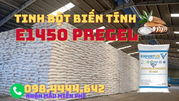 Tinh Bột Biến Tính E1450 Pregelatinized