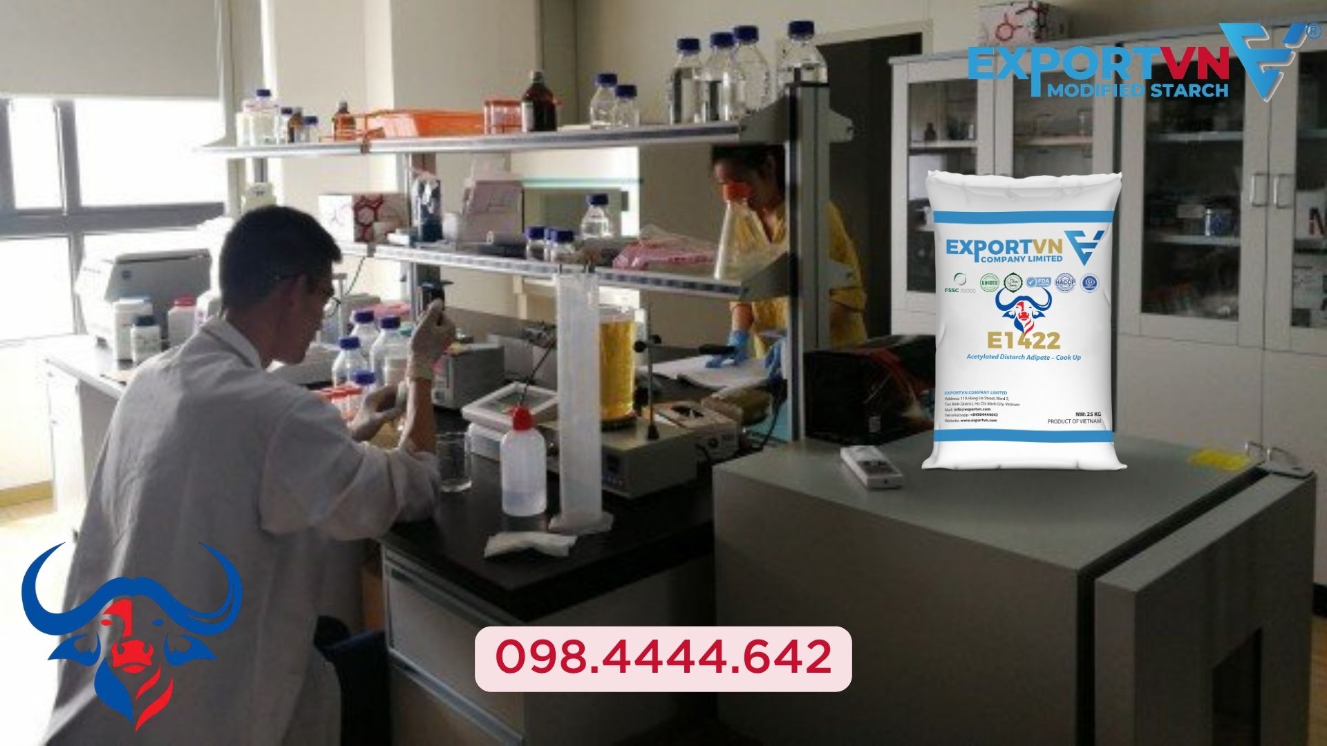Phòng thí nghiệm tinh bột biến tính E1422