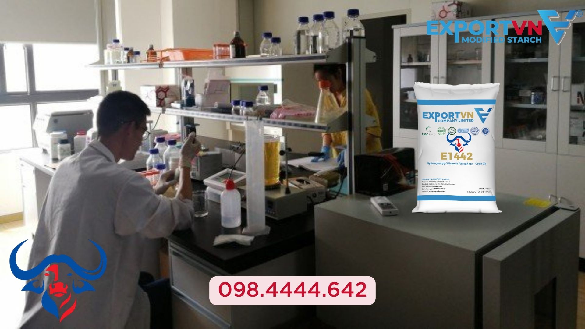 Phòng thí nghiệm tinh bột biến tính E1442