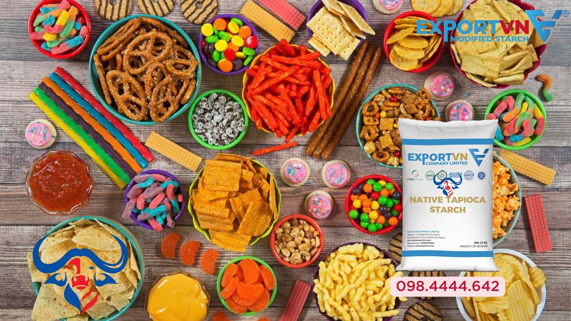 Ứng Dụng Tinh Bột Sắn Cho Bánh Kẹo