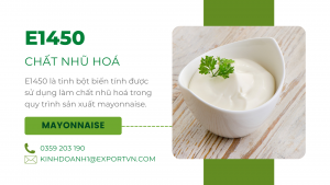 Chất nhũ hoá E1450 cho mayonnaise