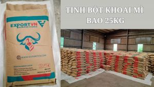 TINH BỘT KHOAI MÌ BAO 25KG