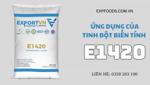 Ứng dụng của Tinh bột biến tính E1420.