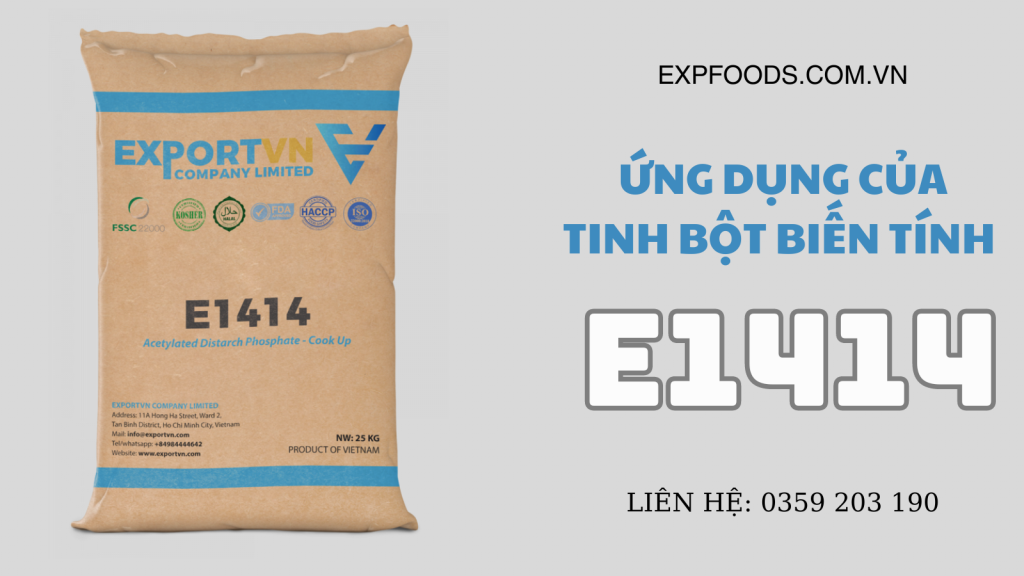 Ứng dụng của E1414