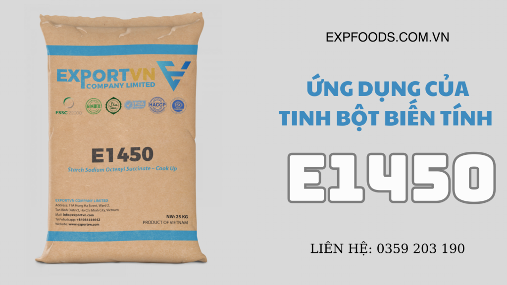 Ứng dụng của E1450