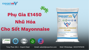 Phụ Gia E1450 Chất Nhũ Hóa Cho Sốt Mayonnaise