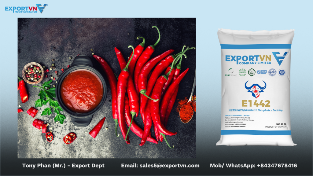 Phụ gia E1442 cho tương ớt