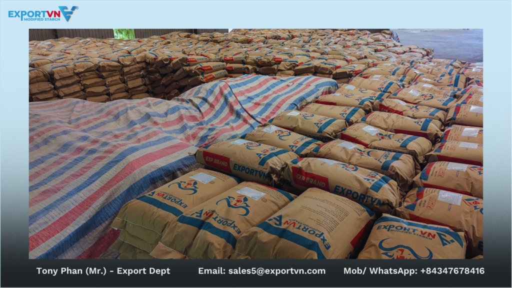 EXPORTVN Cung Cấp Phụ Gia Tinh Bột Biến Tính E1450 