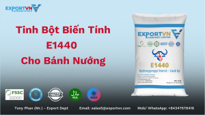 Phụ Gia Tinh Bột Khoai Mì Biến Tính E1440 Cho Bánh Nướng