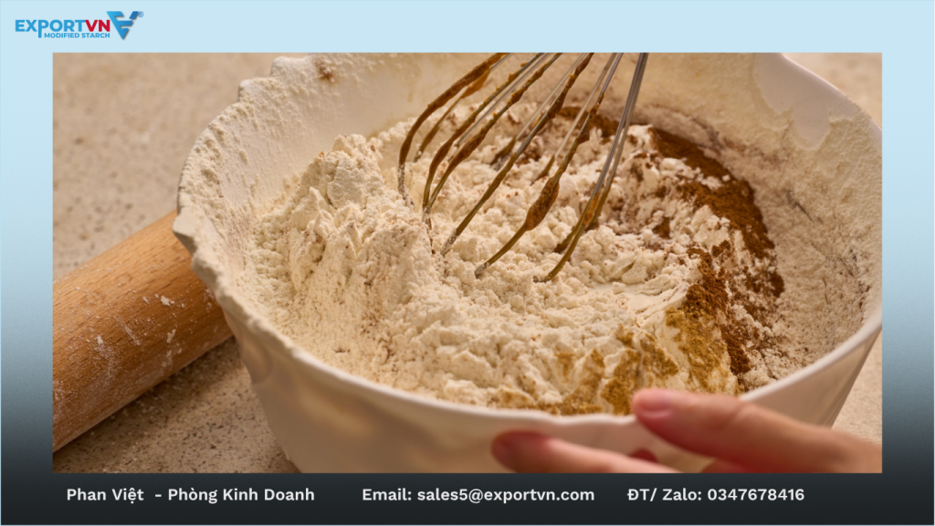 Tinh Bột Khoai Mì Biến Tính E1440 Cho Bột Bánh