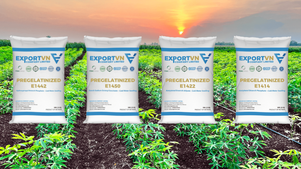 Vì Sao Nên Chọn Tinh Bột Khoai Mì Biến Tính Của EXPORTVN?