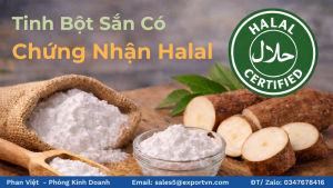 Tinh Bột Sắn Có Chứng Nhận Halal