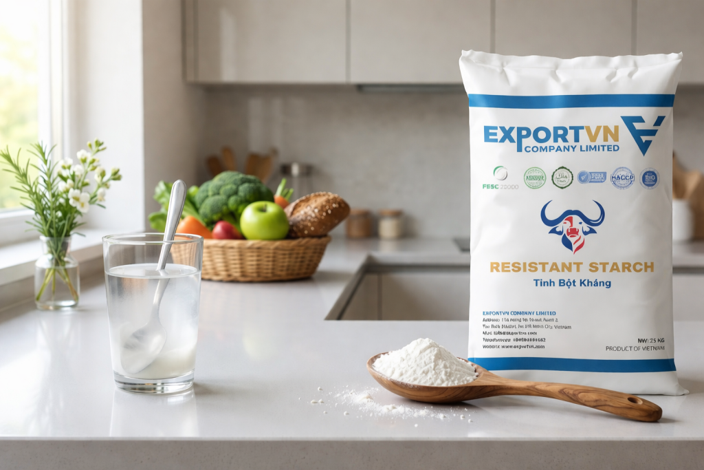 Mua tinh bột kháng RS4 ở đâu chuẩn xuất khẩu, độ tinh khiết cao?