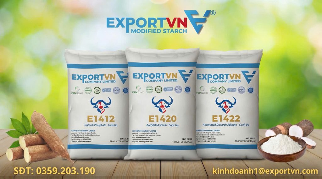 Tinh bột sắn làm bún phở, mì ăn liền